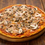 PIZZA DE CHAMPIÑONES
