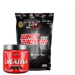 Whey 2kg Uniq Creatina 300g Integral