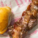 Espeto Carne com Bacon