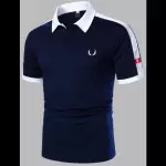 Chemise polo azul *