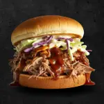 BBQ Pulled Pork Burger