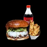 Combo Burguer 3 Quesos c/guacamole