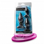 KIT PLUG ANAL SILICONA DIA