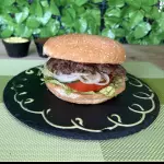 Hamburguesa con Jamón