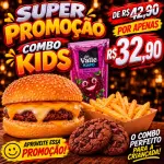 Kids + batata + suco + cookie