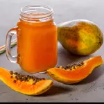 Licuado de papaya