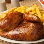 1/2 Pollo Asado a la Caja China