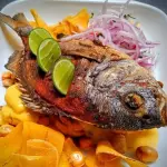 Cabrilla Frita Entera.