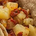 SOPE DE PAPA CON LONGANIZA CON QUESO