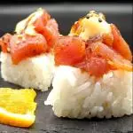 Nigiri spicy tuna 2pza