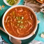 Chicken sweet & sour soup
