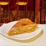 Torta pizza de frango cremoso