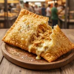 Pastel de frango com catupiry