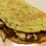 Crepioca Carne c/ catupiry