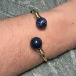 Brazalete Rígido Lapislázuli