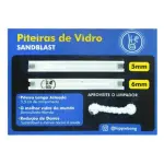 PITEIRA VIDRO HIPPIE SANDBLAST KIT2P