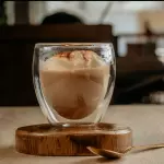 Affogato con crema de Wisky