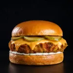 Red planet burger