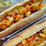 Hot dog Hawaiano