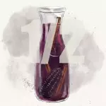 1/2 lt de chicha morada