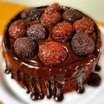 Bolo Piscininha de Chocolate