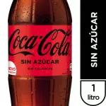 Coca cola zero de 1 Litro