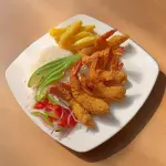Camarones apanados