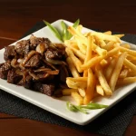 Carne do Sol e Fritas