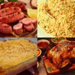 Frango c/ toscana e salpicão