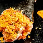 Temaki Salmão Nacho