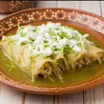Enchiladas verdes