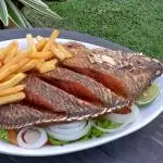 Tilápia Frita no Forno (sém óleo)