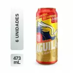 Cerveza Aguila Ligth Laton 473mL