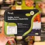 Arroz, Feijão, Bolonhesa e Abobrinha