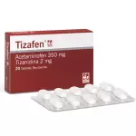 Tizafen 350mg/2mg Caja x20 Tabletas