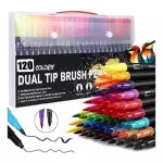 PLUMONES DUALES 120 PZS