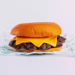 Cheese Burger + Papas fritas