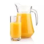 media jarra de jugo