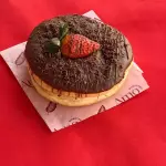 Brigadeiro com morango