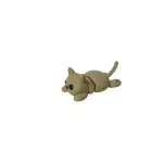Clave: L13 llavero gatito flexi