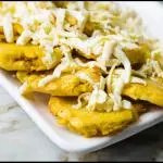 PATACONES CON QUESO
