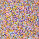 Perlas 2mm Mix pastel Morado 20 grs