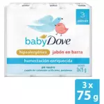 3 JABONES DOVE BABY HUMEC.ENRRIQUECI