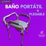BAÑO PORTÁTIL PLEGABLE