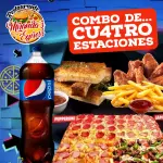 Combo Cu4tro Estaciones (Breadsticks  + Refresco grande)