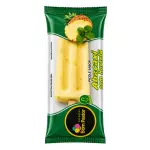Picolé de fruta - abacaxi c. hortelã