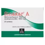 Sinaxar A 750Mg/350Mg Caja X 20 Tab
