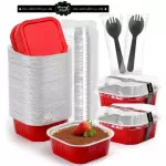 Env aluminio+sello+cubierto10oz Rojo