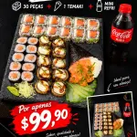 PROMOÇÃO COMBO ALMOÇO 30 PÇS + REFRI