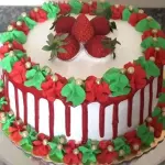 TORTA SABORES TEMA NATALINO KG